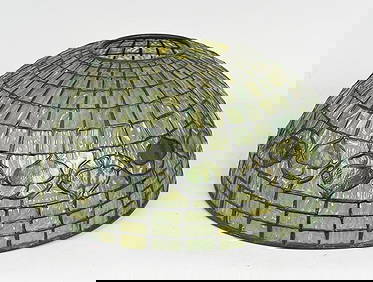 Tiffany Studios Acorn Leaded Glass Lamp Shade (1 of 13)