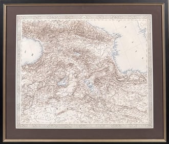 Scheda, Map of Caucusus