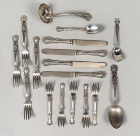 Group Gorham Sterling Buttercup Flatware