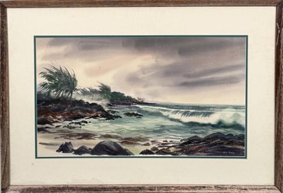 Boone, W/C Hawaiian Surf Scene