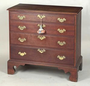 CT Cherrywood Chippendale Chest