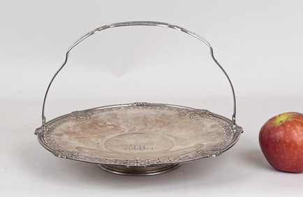 Reed & Barton Sterling Handled Basket