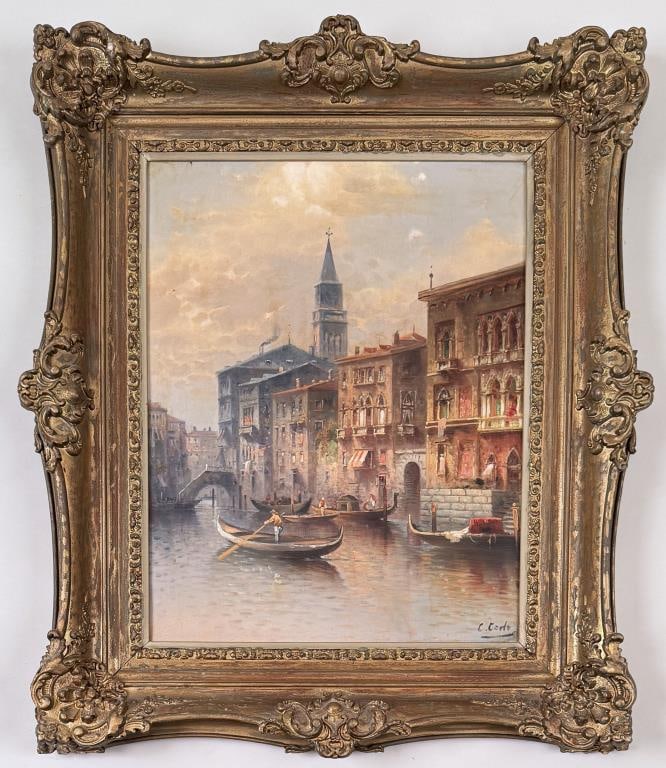 Kaufmann, O/C Venetian Canal Scene (1 of 6)
