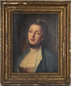 Attr. Rotari, Portrait of Young Maiden