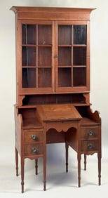 American Sheraton Cherrywood Butler Cupboard