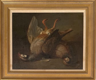 O/C Continental Still Life, Game Birds