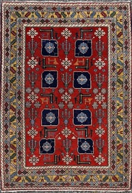Caucasian Shirvan Carpet