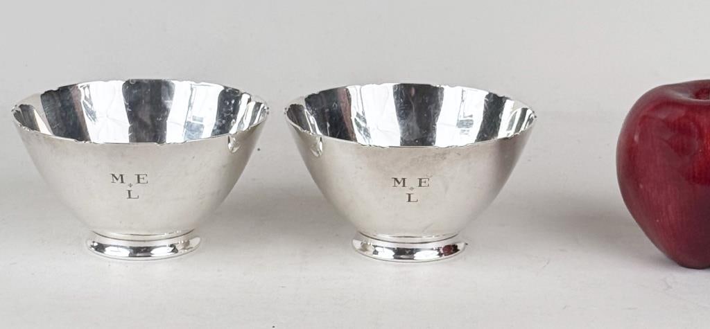 Pair Tiffany & Co. Sterling Bowls (1 of 5)