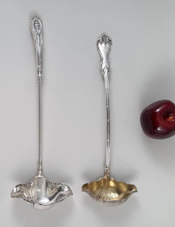 Two Antique Sterling Ladles (1 of 10)