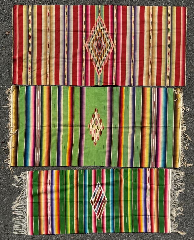 Group Three Mexican Serapes (1 of 7)