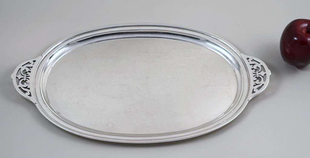 Arthur Stone Oval Sterling Tray (1 of 5)