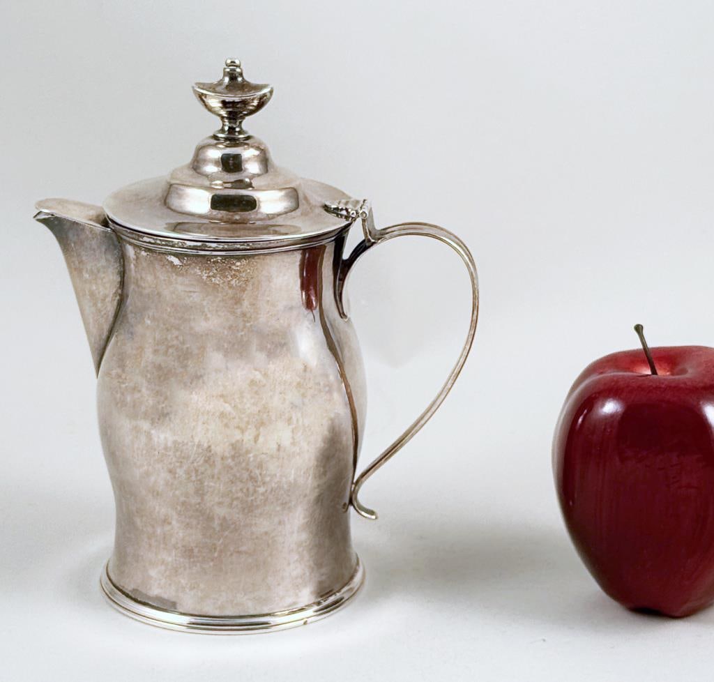 W. Forbes NY Coin Silver Chocolate Pot (1 of 8)