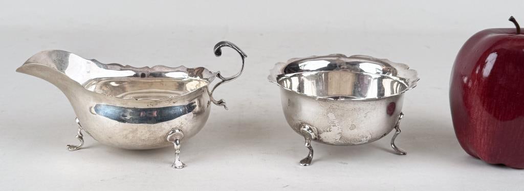 Streeter Sterling Creamer & Sugar Bowl (1 of 5)