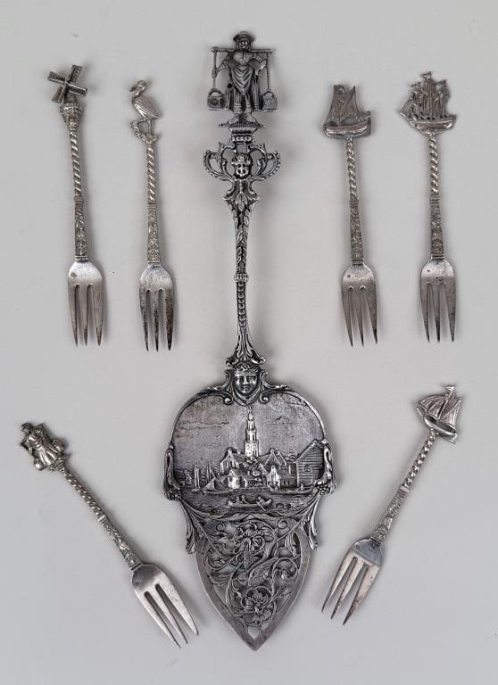 Group Dutch .833 Silver Accessories (1 of 8)