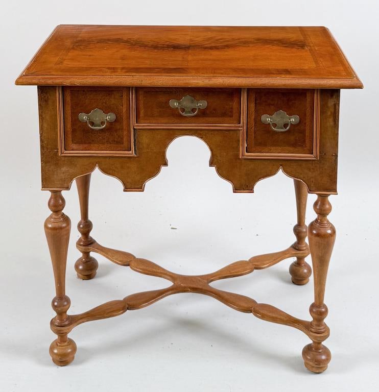 William & Mary Style Faded Walnut Dressing Table (1 of 8)