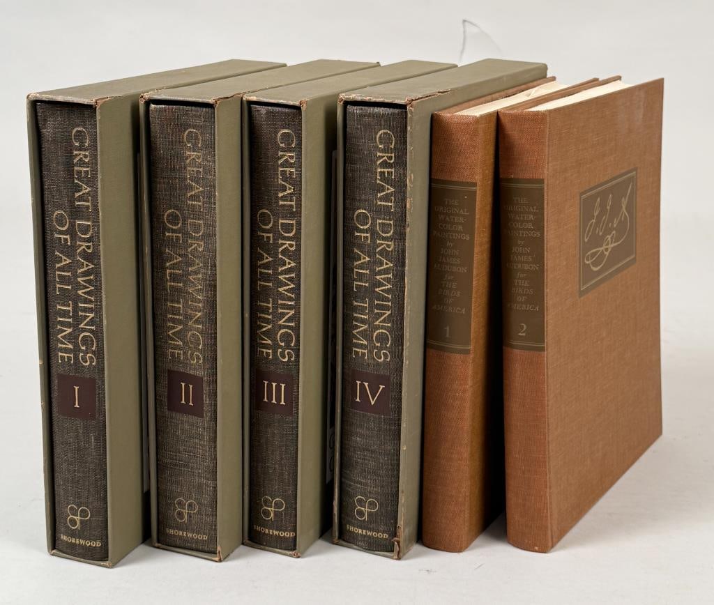 Four Volumes "Great Drawings Of All Time" (1 of 9)