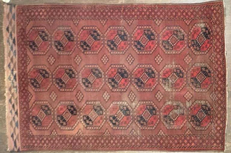 Afghan Turkoman Roomsize Rug (1 of 5)