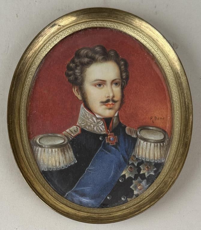 R.T. Bone, Miniature Portrait of Prince Albert (1 of 5)