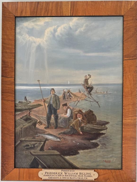 F.W. Billing, Fishermen (1 of 5)