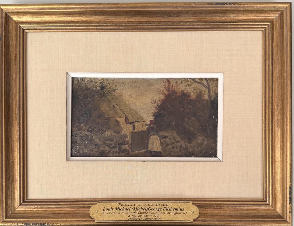 L.M. Eilshemius, Peasant in a Landscape (1 of 6)