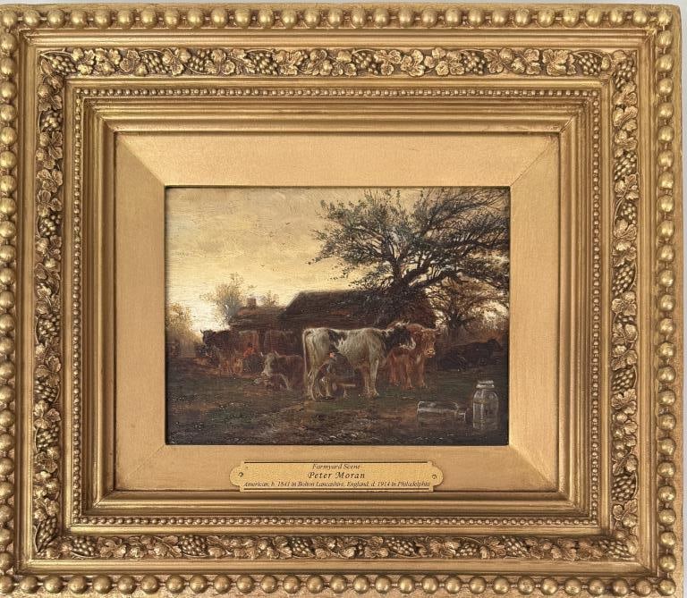 P. Moran, Farmyard Scene (1 of 5)