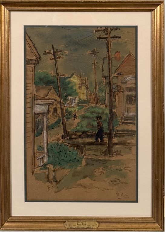 C. Gross, Village Scene, Personalized (1 of 5)