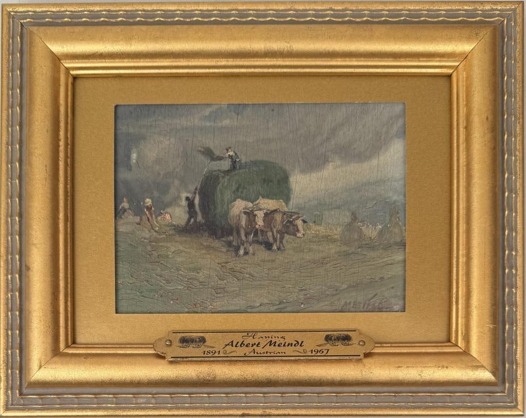 A. Meindl, Farmers Haying (1 of 5)