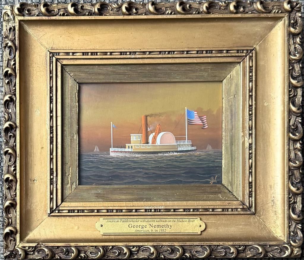 G. Nemethy, American Paddlewheeler (1 of 6)