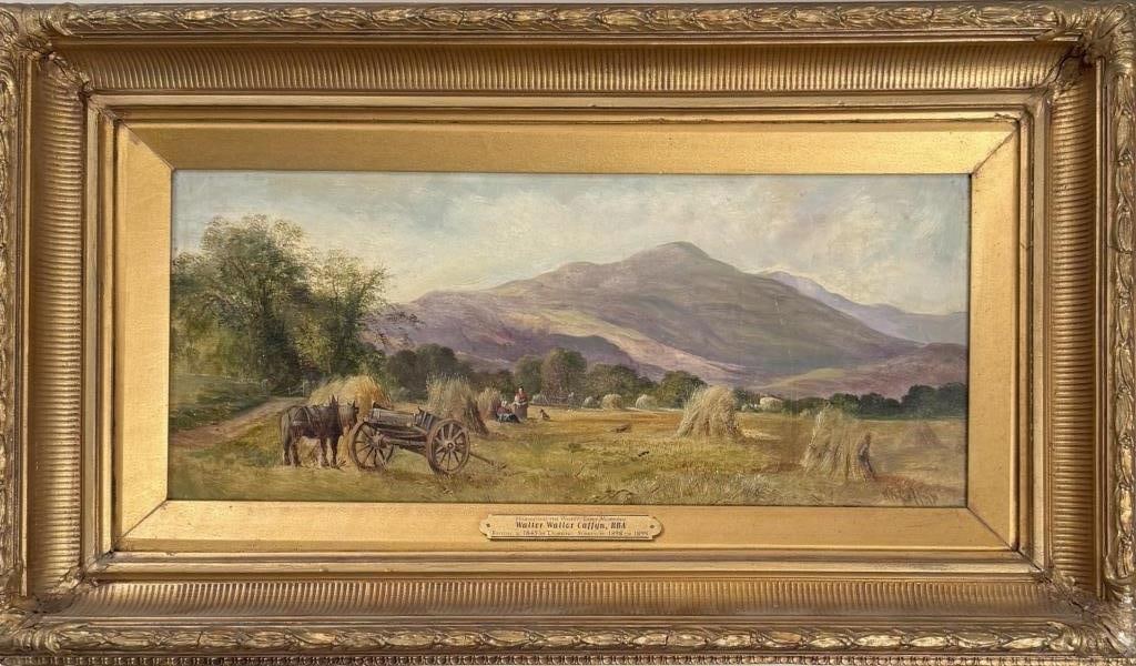 W.W. Caffyn, Harvesting The Wheat (1 of 5)
