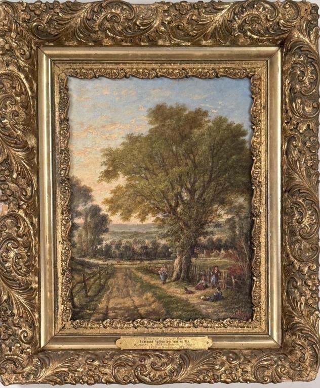 E.A. Van Willis, Farmers On Country Road (1 of 4)