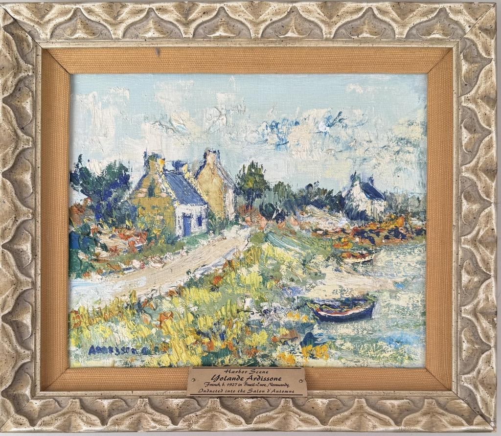 Y. Ardissone, Impressionist Harbor Scene (1 of 5)