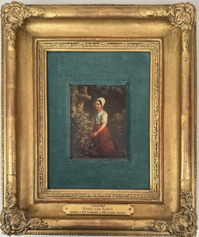 H. Van Seben, Young Maid (1 of 5)