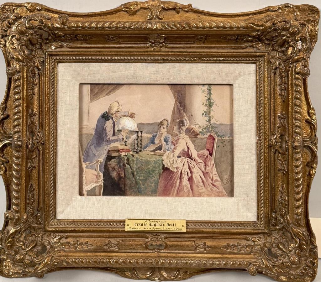 C.A. Detti, Teaching Lesson (1 of 5)