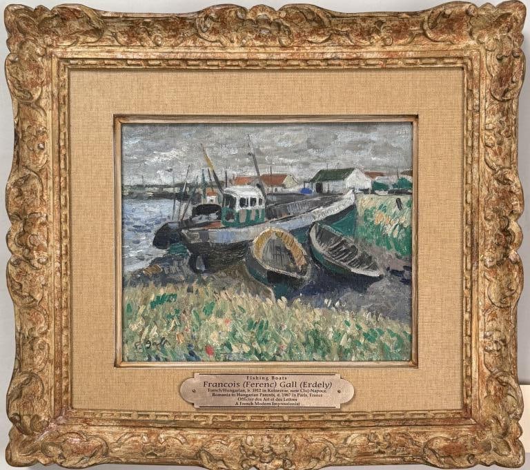 F. Gall, Fishing Boats (1 of 4)