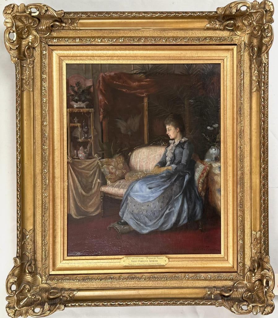 V.F. Tardieu, Portrait De Femme (1 of 8)