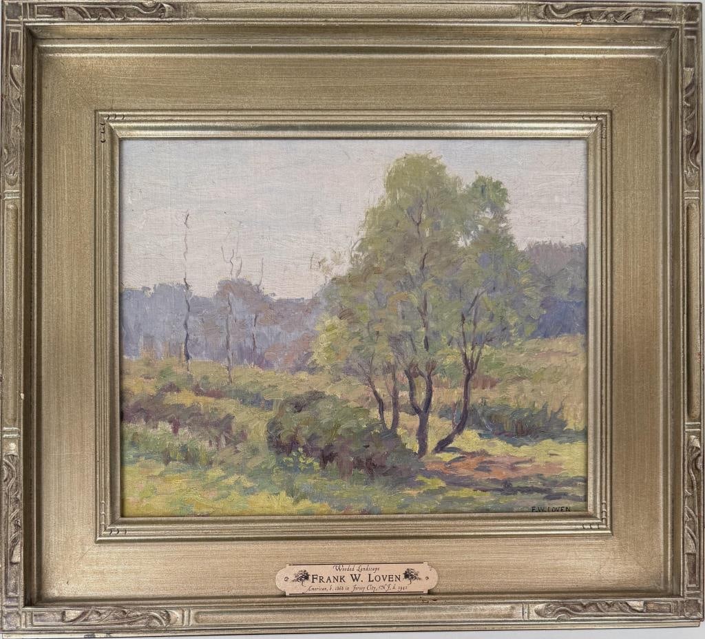 F.W. Loven, Wooded Landscape (1 of 5)