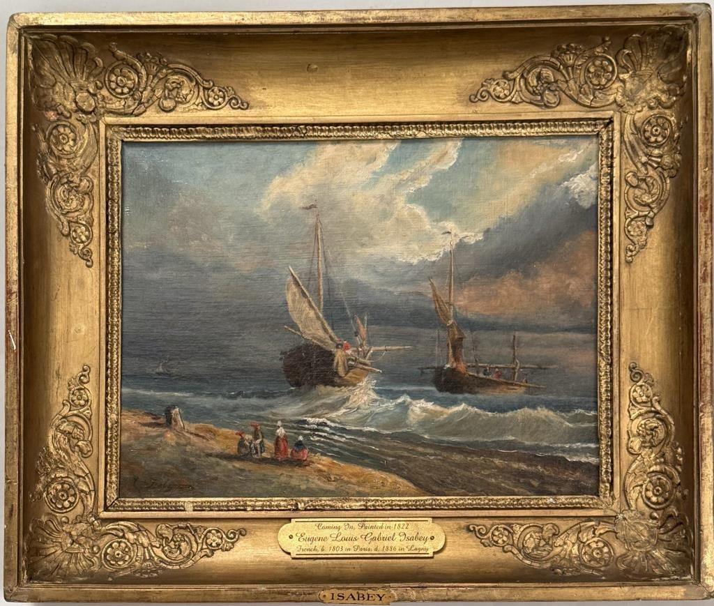 E.L. Isabey, Coming In (1 of 4)