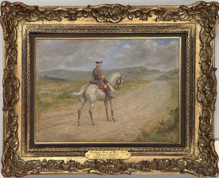 T. Mackay, Horse & Rider (1 of 5)