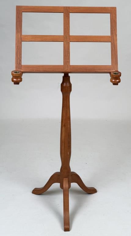 Danish Modern Wood Music Stand, Candleholders (1 of 6)