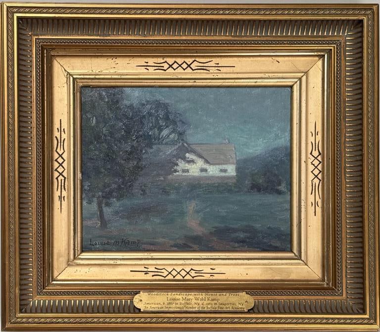 L.M. Kamp, Woodstock Landscape With Barn (1 of 4)