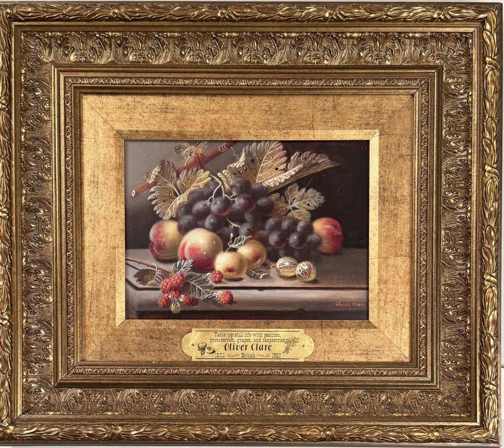 O. Clare, Still Life Of Grapes (1 of 4)