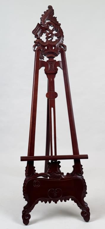 Carved Wood Baroque Art Easel (1 of 5)