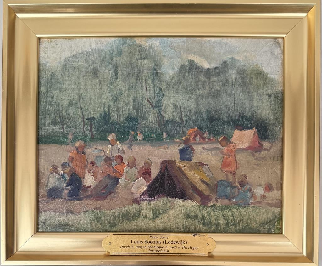 L. Soonius, Picnic Scene (1 of 5)