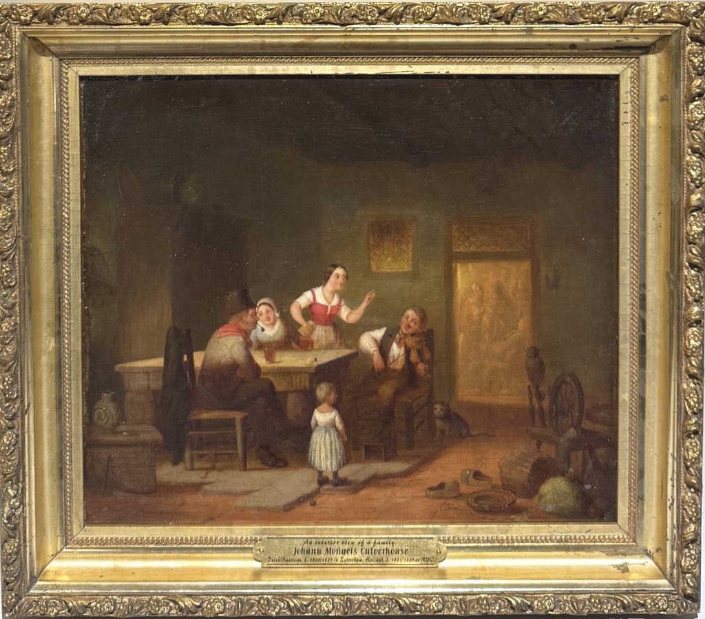 J.M. Culverhouse, Interior Scene Violin Player (1 of 4)