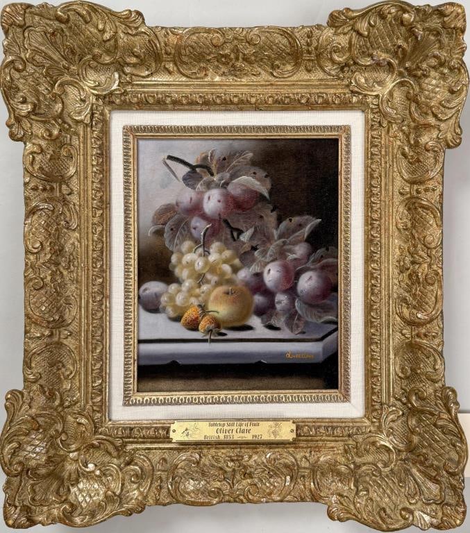 O. Clare, Table Top Still Life of Fruit (1 of 4)