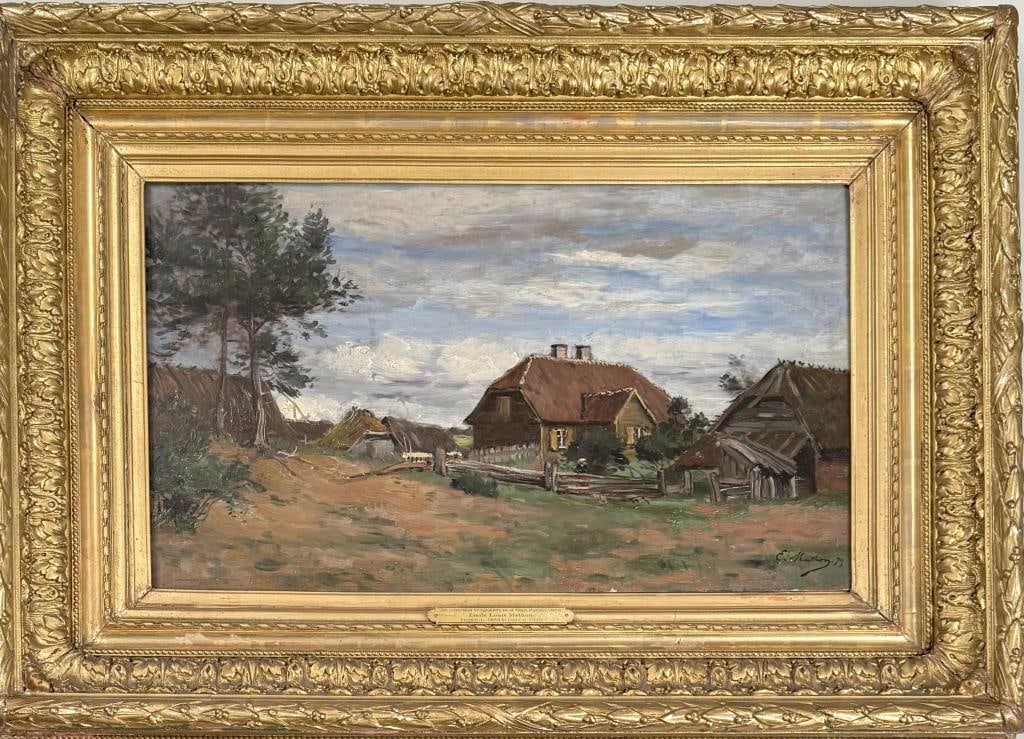 E.L. Mathon, Mulgraben Near Riga Russia (1 of 6)