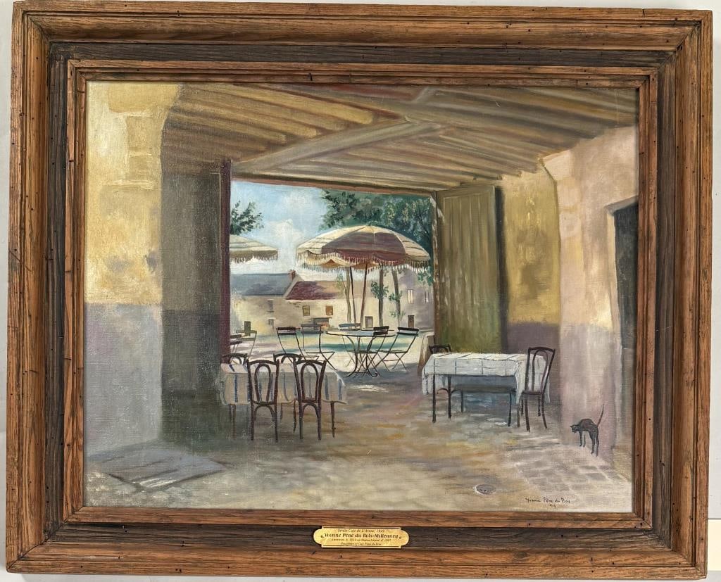 Y.P. du Bois, Senlis Cafe De L'Arene (1 of 5)