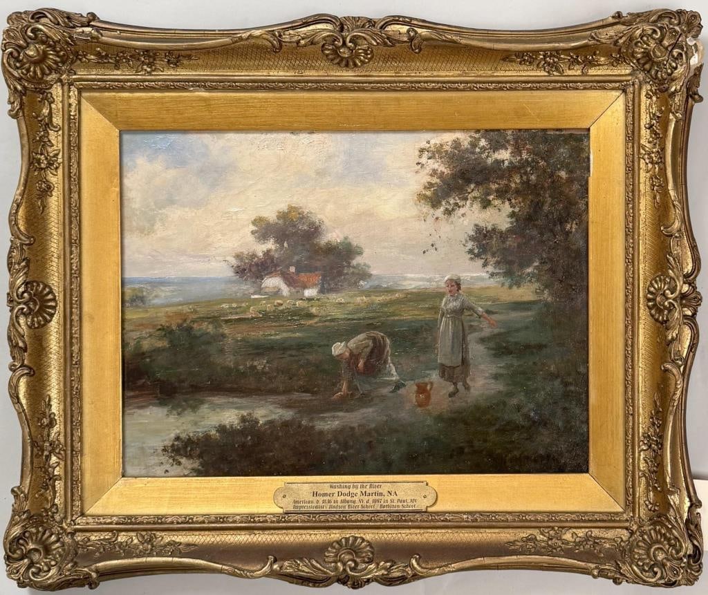 H.D. Martin, Washing By The River (1 of 5)