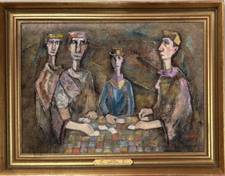 S. Brecher, Card Players (1 of 5)
