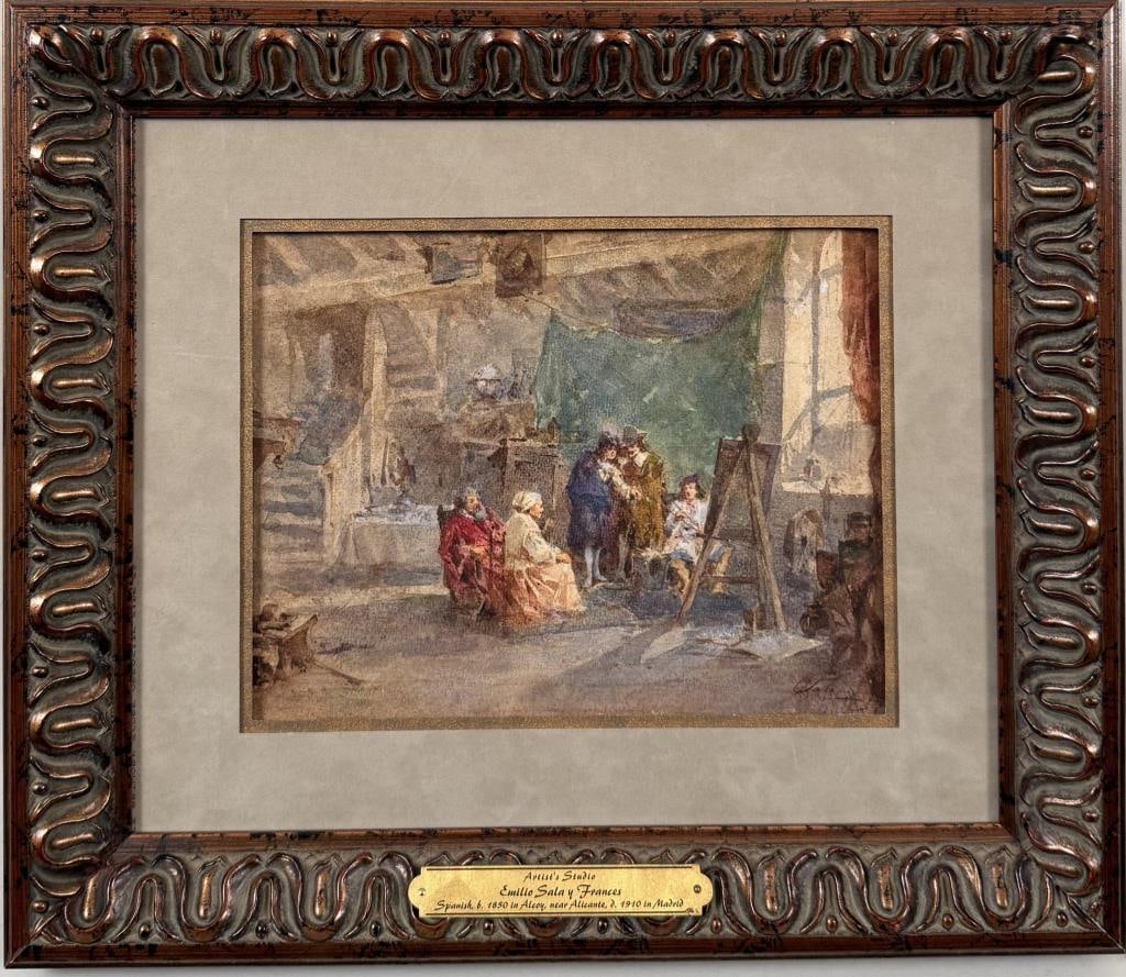 E.S. Frances, Artist's Studio (1 of 4)